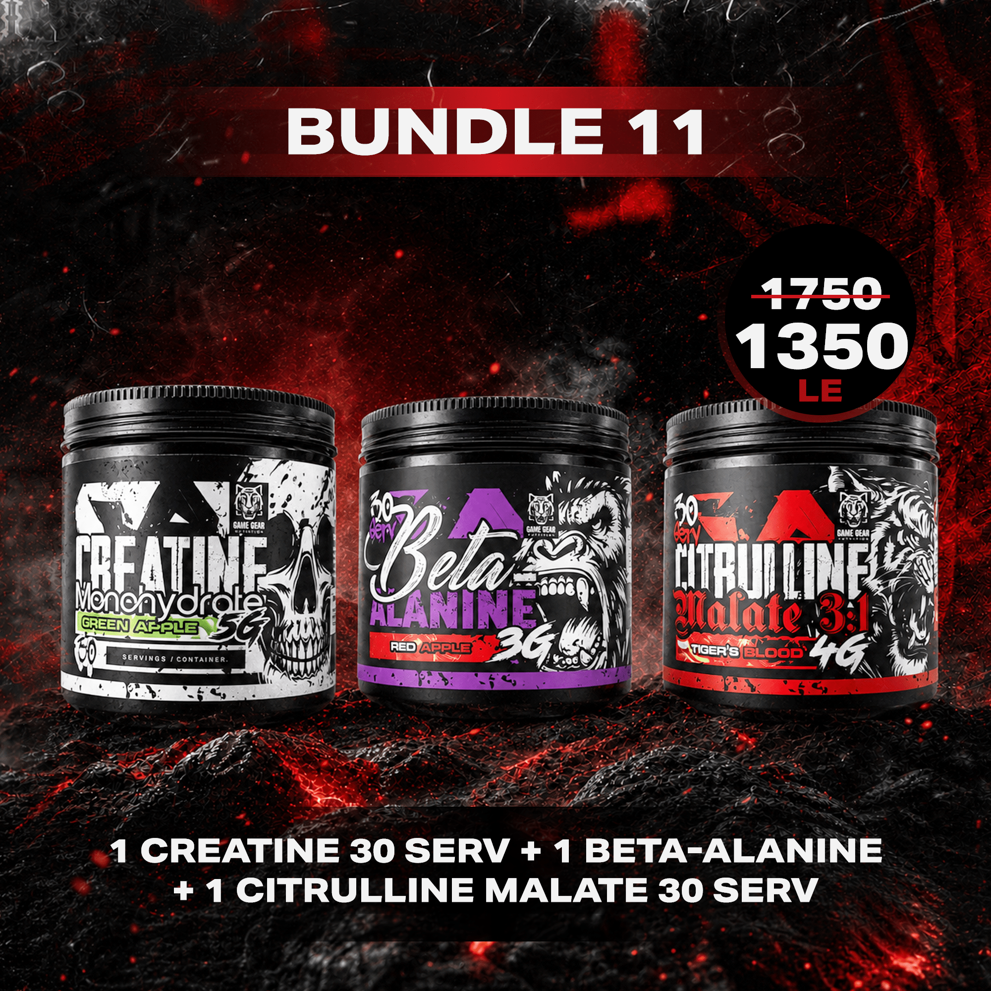 BUNDLE 11 - Game Gear nutrition