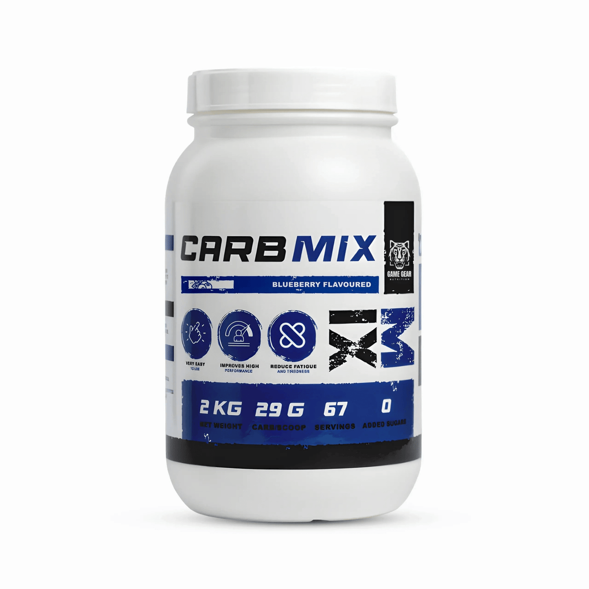 Carb Mix - Blueberry - 67 Servings - Game Gear nutrition