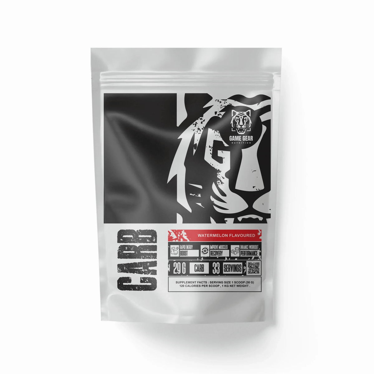Carb - Watermelon - 33 Servings - Game Gear nutrition