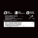 Creatine Monohydrate - Tiger’s Blood - 30 Servings - Game Gear nutrition