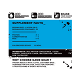 MILK PROTEIN - Chocolate - 30 servings - Game Gear nutrition