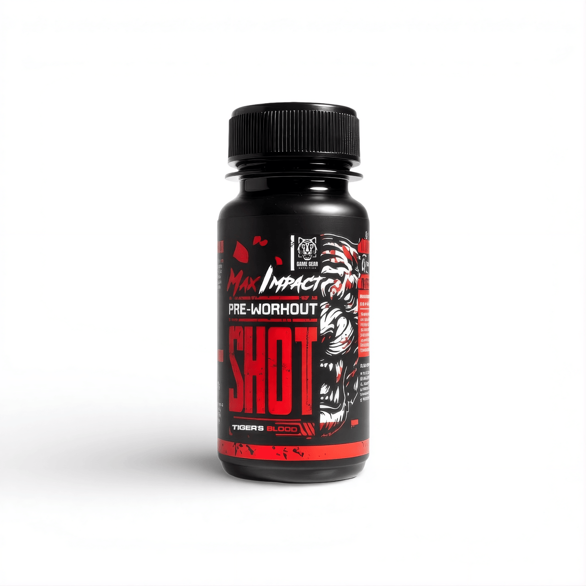 Pre-Workout Shot – Tiger’s Blood - Game Gear nutrition