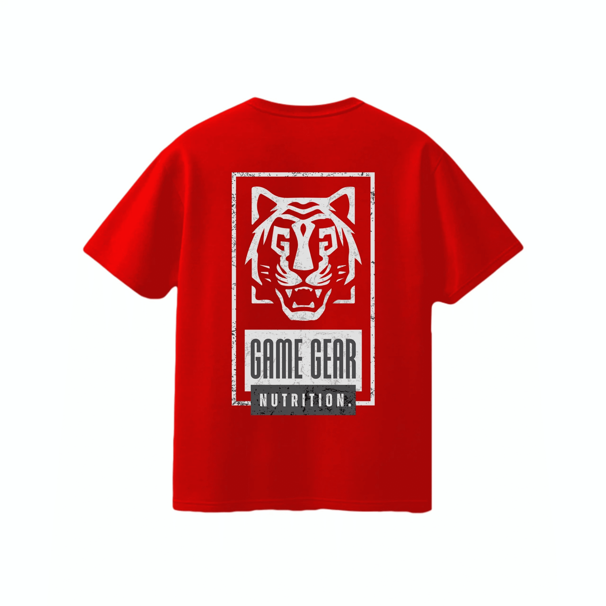Red Oversized T-Shirt - Game Gear nutrition