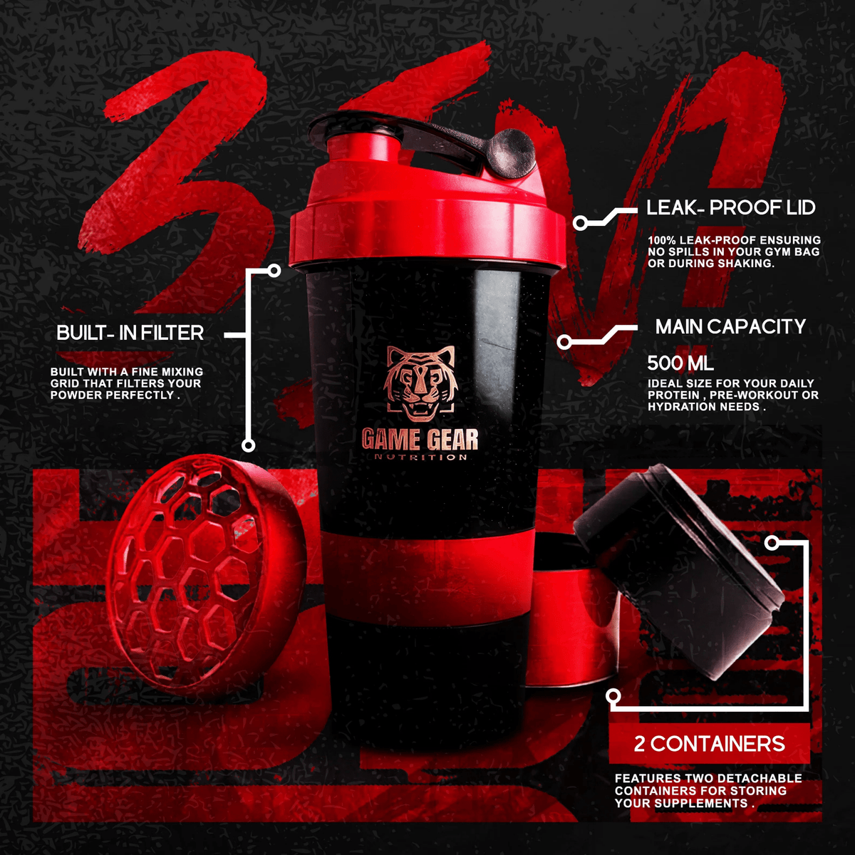 SMART SHAKER - Game Gear nutrition