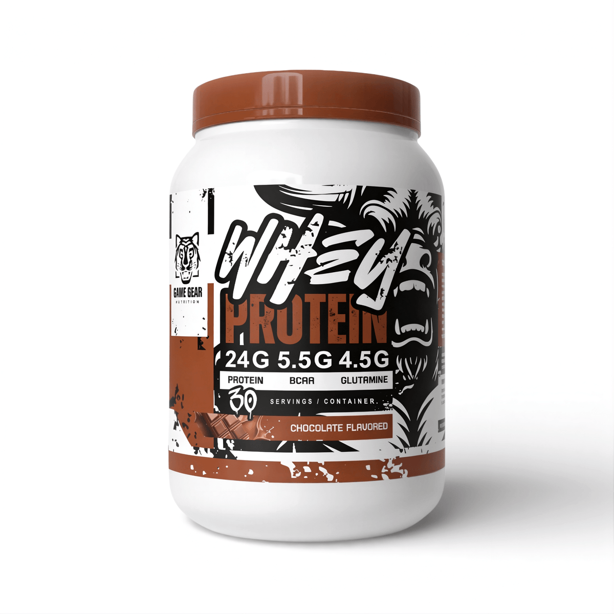 Whey Protein - Chocolate - 30 Servings - Game Gear nutrition